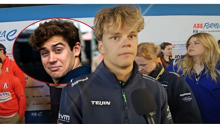 Paul Aron, la nueva amenaza de Colapinto dentro de su mismo equipo. Foto: captura de TV y Alpine F1 Team