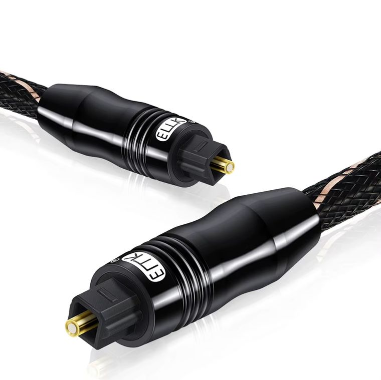 El cable óptico utiliza luz para transmitir sonido y evita interferencias electromagnéticas durante la conexión con equipos externos. El cable óptico utiliza luz para transmitir sonido y evita interferencias electromagnéticas durante la conexión con equipos externos.
