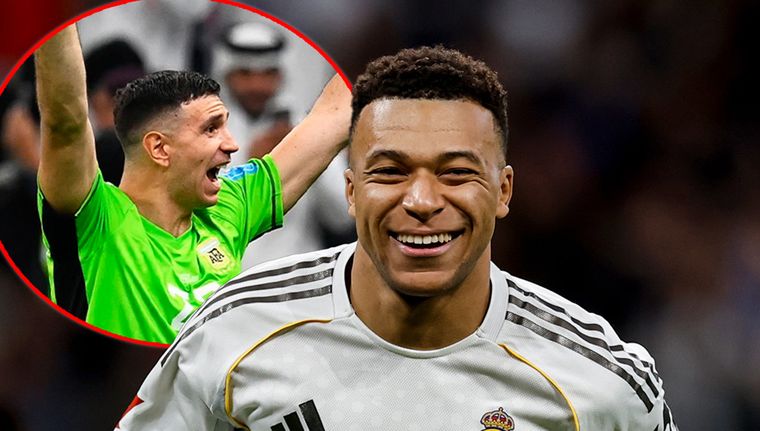 La mención del Dibu no le trajo malos recuerdos a Mbappé.