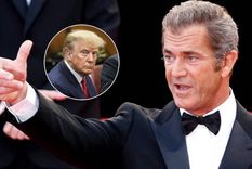 El gesto de Mel Gibson hacia Donald Trump se viralizó una vez más.