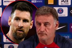 Galtier descartó a Messi para el partido de este viernes del PSG por Copa de Francia. Galtier descartó a Messi para el partido de este viernes del PSG por Copa de Francia.