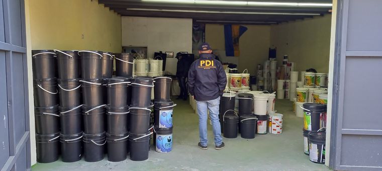 Más de 600 latas fueron secuestradas