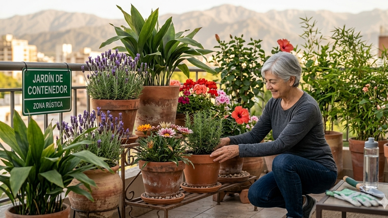 Las plantas que viven todo el año. Fuente: IA Gemini.