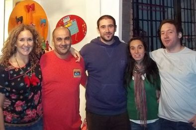 MDZol | Gisela Vázquez recibió a una gran cantidad de amigos para el aniversario: Rafa Bazán, Nicolás Staneloni, Paula Castro y, también, a Carlos Anta. Foto: Gentileza