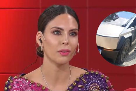 Barby Franco, visiblemente afectada tras el siniestro. / Captura TV Barby Franco, visiblemente afectada tras el siniestro. / Captura TV