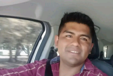 Orlando Serapio, el presunto autor del femicidio de Natalia Cruz.