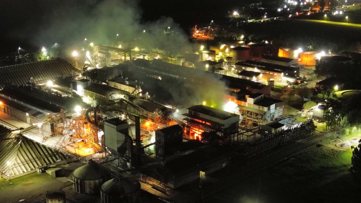 Se desató un incendio en una planta de Vicentin en Santa fe y preocupa la presencia de material tóxico