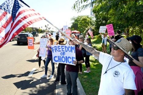 El movimiento contra las vacunas está presente en varios lugares de Estados Unidos. Foto: Getty Images