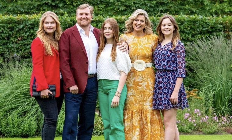 La familia real de los Países Bajos. Foto: Instagram @koninklijkhuis