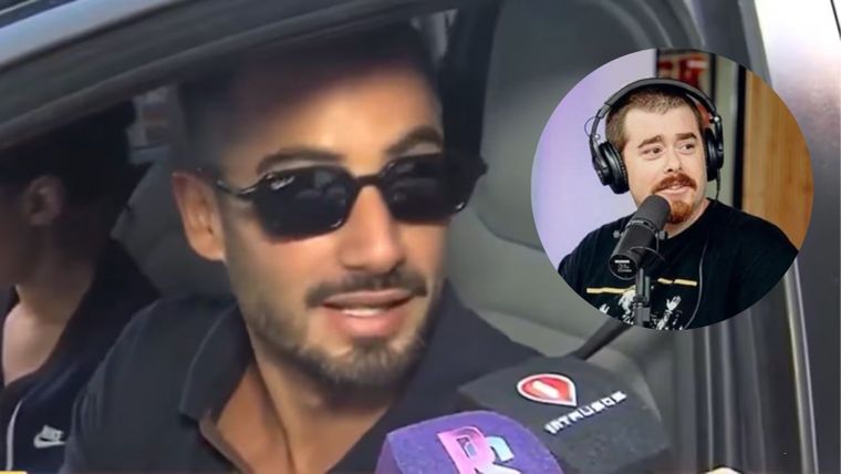 Nicolás Occhiato no ocultó su fastidio al responder las acusaciones de Migue Granados.&nbsp;