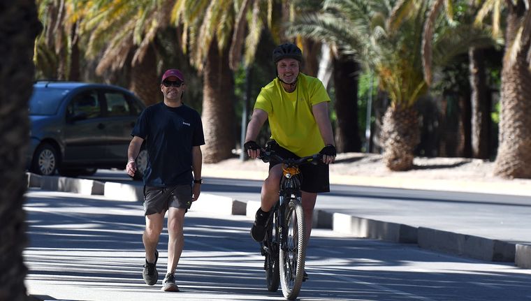 El viento Zonda soplará intensamente después del mediodía Foto: ALF PONCE MERCADO / MDZ
