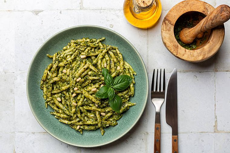 Trofie, una de las 10 variedades de pasta más reconocidas del mundo. Trofie, una de las 10 variedades de pasta más reconocidas del mundo.