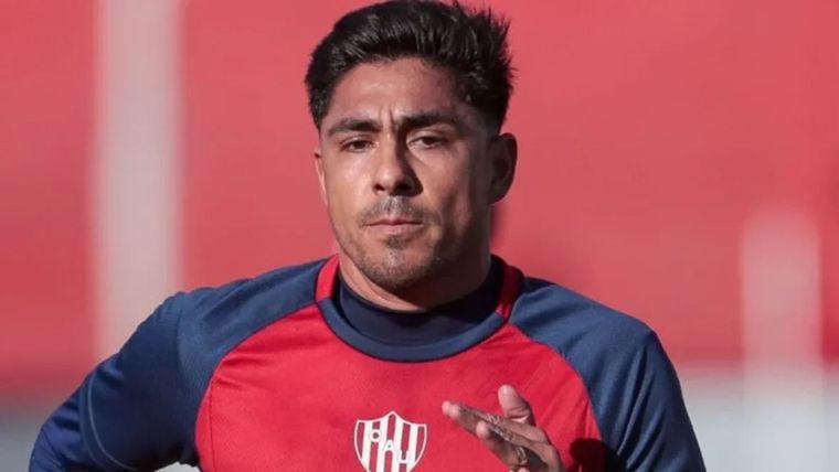 Cristian Tarragona, delantero de Unión de Santa Fe. Cristian Tarragona, delantero de Unión de Santa Fe.