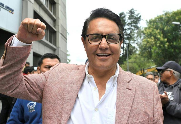 El candidato presidencial Fernando Villavicencio fue asesinado el 9 de agosto de 2023. Foto: BBC