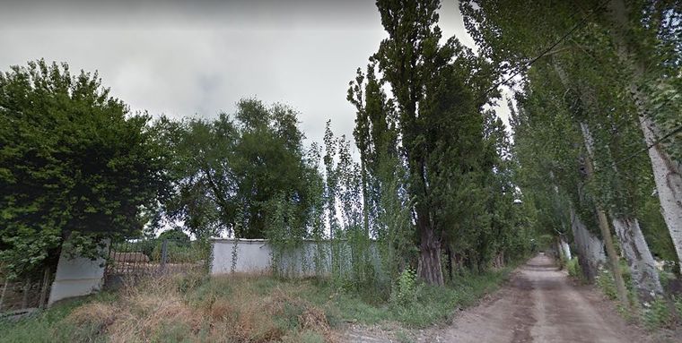 La calle Castro Barros, donde se encuentra el barrio Pueblo Malbec
