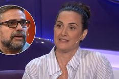 Julieta Díaz no pudo esquivar las preguntas sobre Luciano Castro. / Captura de TV&nbsp;