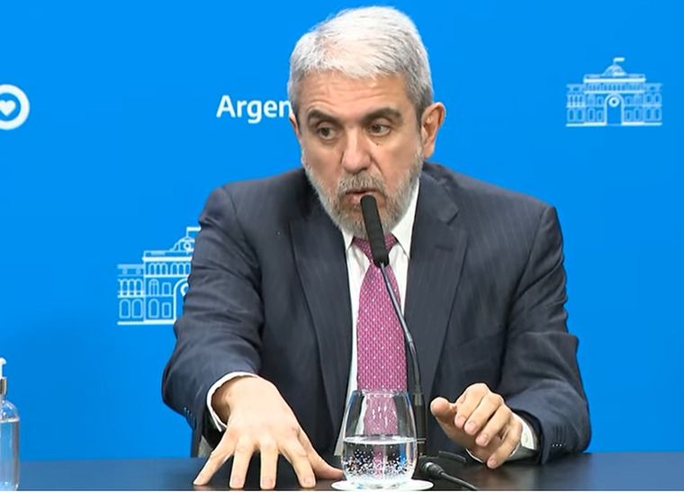 Aníbal Fernández anunció el envío de fuerzas federales a Santa Fe. Foto: Télam