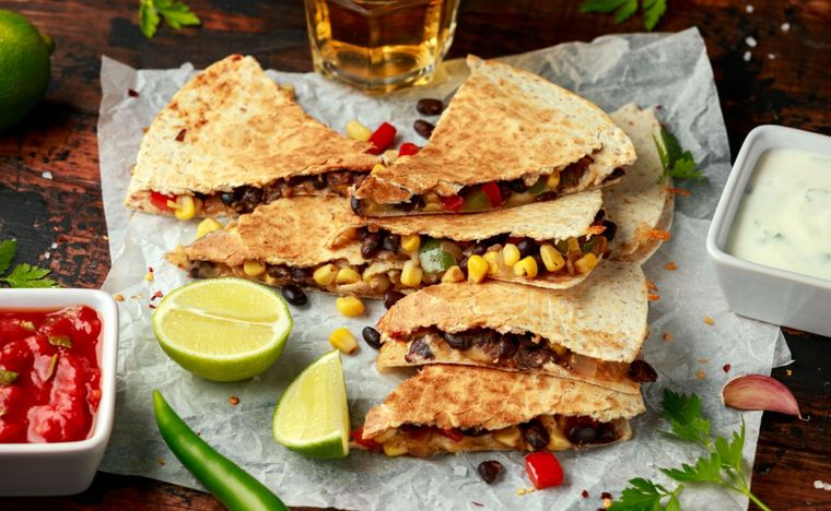 Quesadillas de frijoles y elote Una receta simple y deliciosa en pocos minutos Foto: Shutterstock