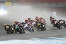 La cita pasada estuvo marcada por la intensa lluvia. Foto: Instagram @argentinamotogp