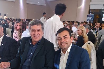 MDZol | Francisco Lo Presti junto a Daniel Orozco. Foto: Twitter