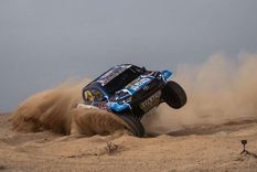 Erik Van Loon volcó, quedó inconsciente pero se recupera. Erik Van Loon volcó, quedó inconsciente pero se recupera.