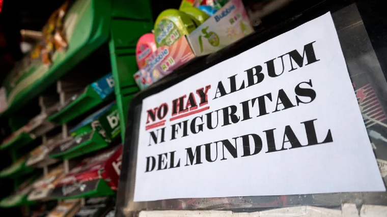 Los carteles que ya se ven en gran cantidad de kioscos