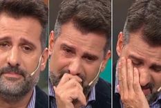 jose maria listorti no pudo contener las lagrimas al recibir un inesperado llamado al aire