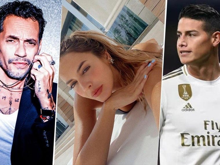 ¡Tiembla James Rodríguez! Marc Anthony se lanzó a la reconquista de Shannon