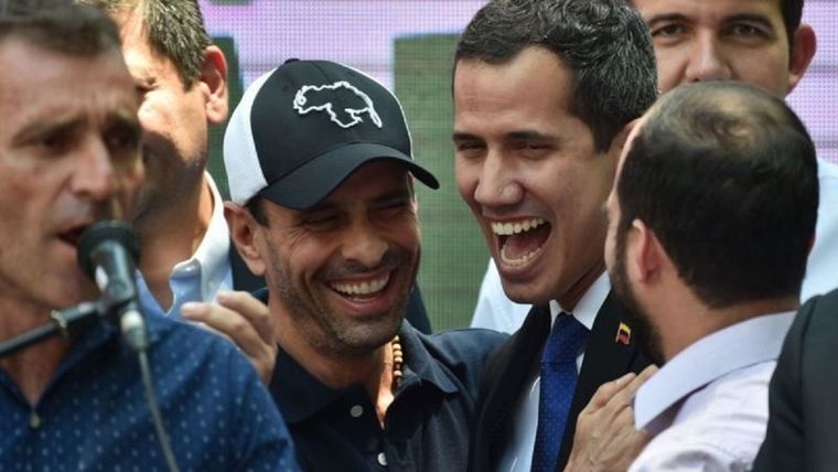 Ya no parece reinar la sintonía entre Juan Guaidó y Henrique Capriles.