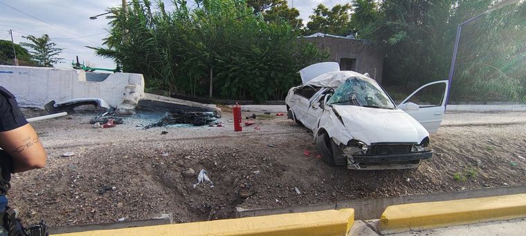 Circulaba ebrio por la Zona Este, volcó e impactó y mató a un motociclista Foto: Ministerio de Seguridad de Mendoza