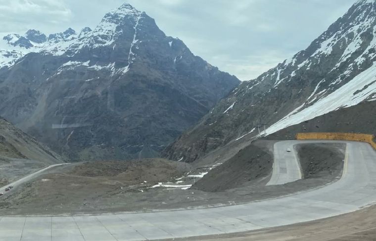 El Paso Cristo Redentor está habiitado para todo tipo de vehículos. Foto: Gentileza