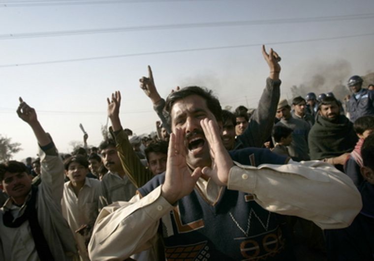 Las elecciones en Pakistán. Foto: AP