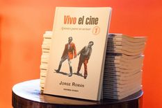 La portada de Vivo el cine, libro de Jorge Román.
