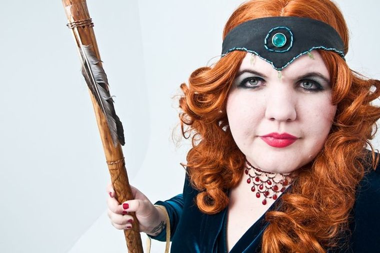 Katje van Loon es fan del cosplay Foto: LAURA LEE / MY CITY PHOTOS