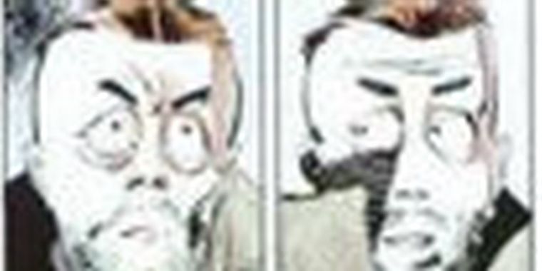 Un detalle de la serie ilustrada de 1986.