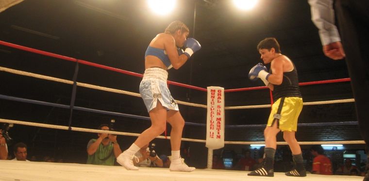 Yésica Marcos en un cuadrilátero. Foto: MDZ