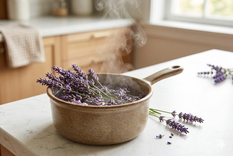 Los beneficios de hervir lavanda en casa. Foto: Gemini IA