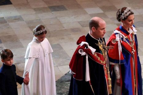 Los impecables atuendos de la familia del Príncipe William y Kate Middleton Foto: Instagram