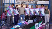 El auto que hicieron unos alumnos de un secundario técnico mendocino. El auto que hicieron unos alumnos de un secundario técnico mendocino.