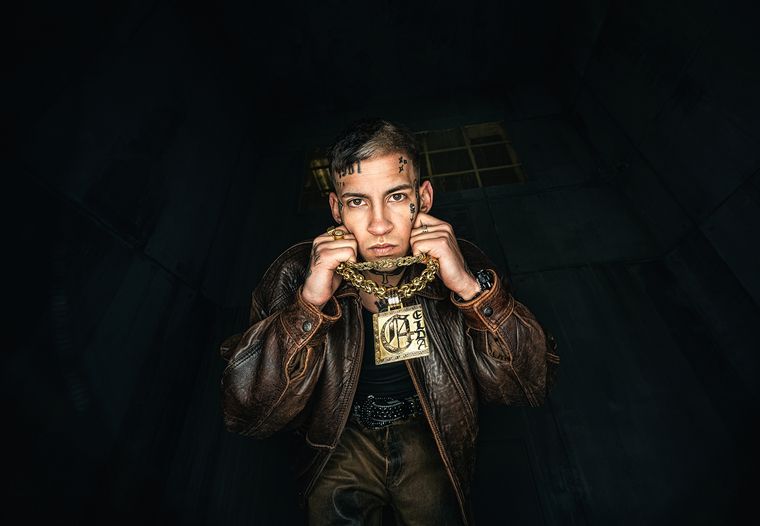 L-Gante presentó este disco, el primer en su carrera. Foto: Gentileza Warner Music.