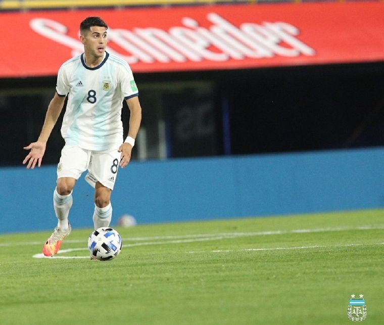 Exequiel Palacios Foto: @Argentina