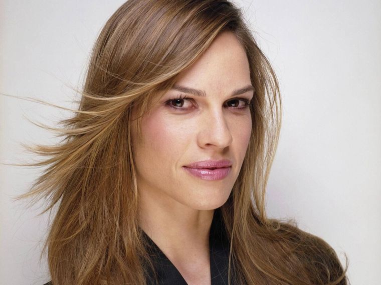 ?Hilary Swank venció las sombras. Foto: Archivo