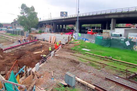 el gobierno de la ciudad avanza con una obra clave en el tren sarmiento: monto dos puentes ferroviarios el gobierno de la ciudad avanza con una obra clave en el tren sarmiento: monto dos puentes ferroviarios