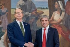 Scott Bessent y Luis Toto Caputo&nbsp;