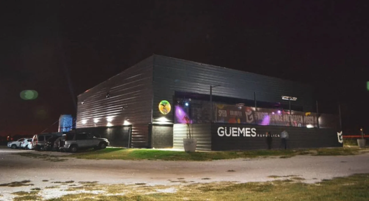 El hecho ocurrió a unos 600 metros de la puerta del boliche Foto: Noticias Argentinas