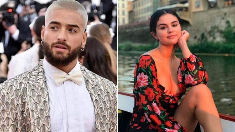 Selena Gómez, Maluma, Twitter