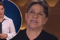 Julia Calvo no olvidó a la China Suárez al despedirse de Masterchef. / Captura TV