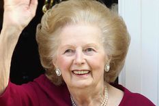 La icónica figura británica que admira Milei Foto: Archivo