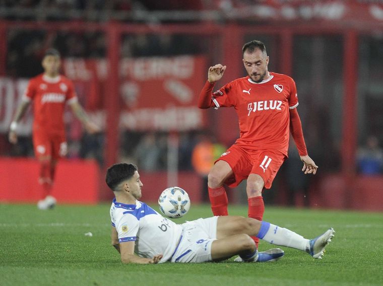 Mancuello volvió a jugar en el Libertadores de América desde su partida. Foto: Télam
