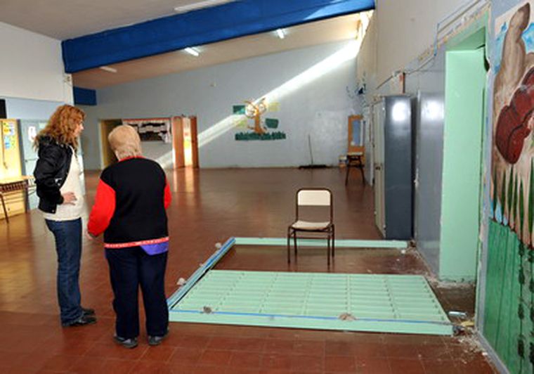 Para colmo, la DGE no pagó el seguro. Foto: Nacho Gaffuri / MDZ